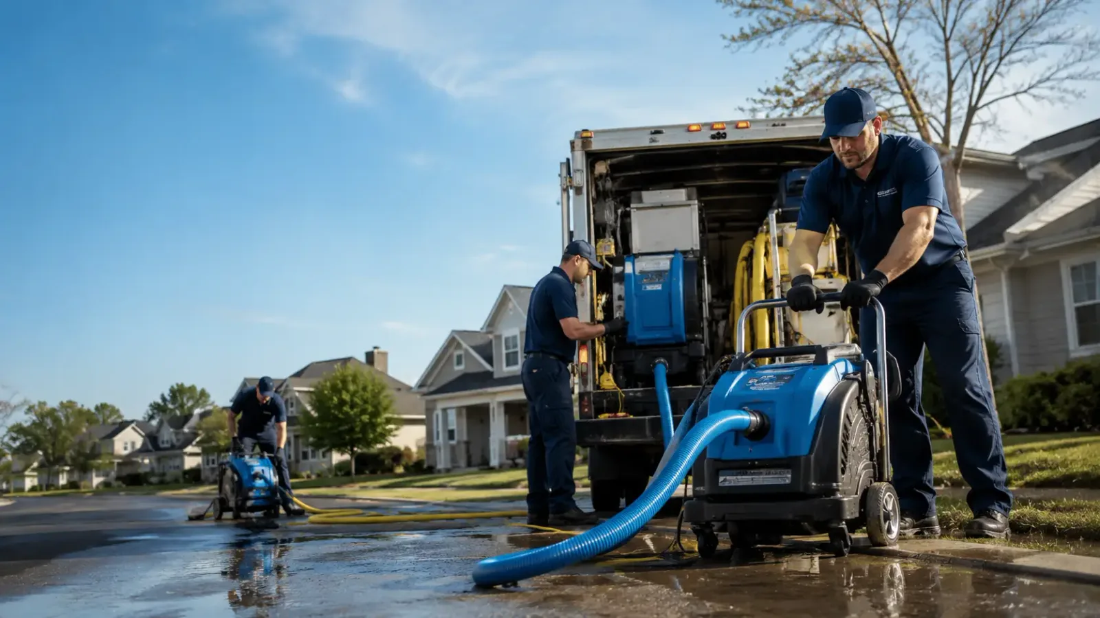 Flood Damage Cleanup in Calliham, TX